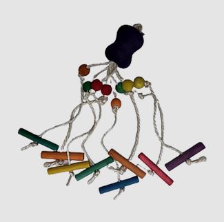 Octopus Rope Bird Toy | Dog Town Pet Supplies