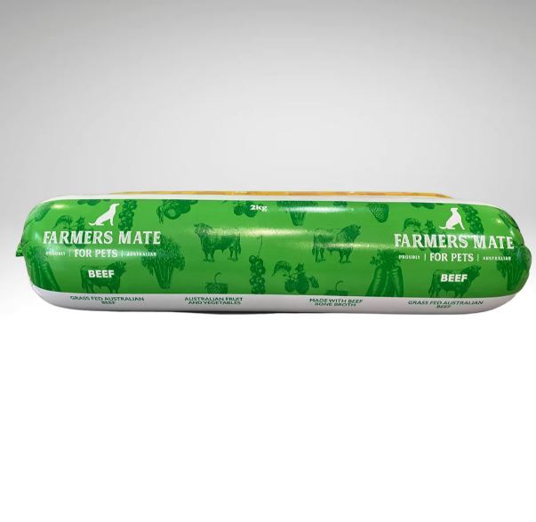 Farmers Mate 4 Pets Beef Roll Dog Food Dog Town Pet Supplies farmers-mate-4-pets-beef-roll-dog-food-dog-town-pet-supplies