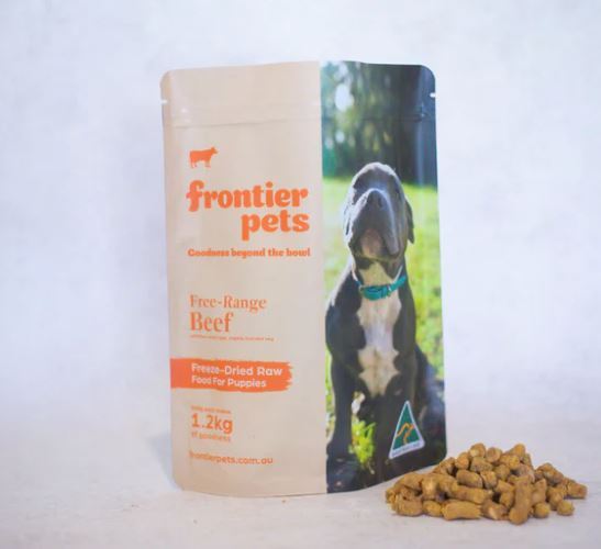 Frontier Pets Puppy Free Range Grass Fed Beef Dog Food Dog Town Pet Supplies